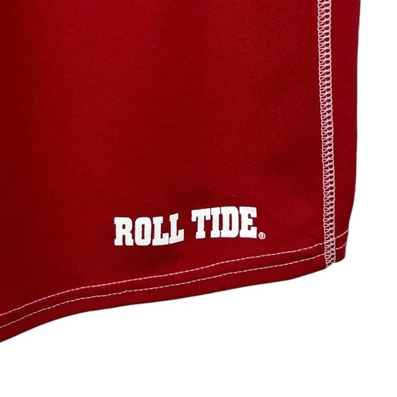 University of Alabama Red & White e5 100% Polyester T-Shirt Size Small - Picture 7 of 9